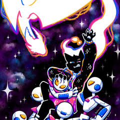 OC - Katchii katchii's Hellaverse Sinnersona (Halloween version)